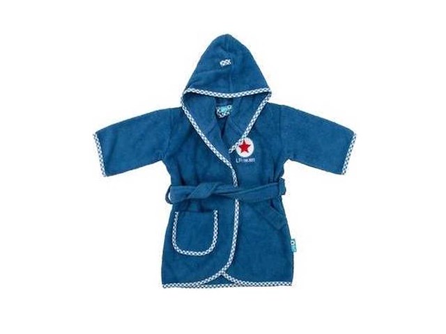 Partij lief badjassen blauw (90x) - afbeelding 1 van  4