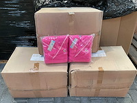 Partij lief badjassen rood (90x) - afbeelding 2 van  4