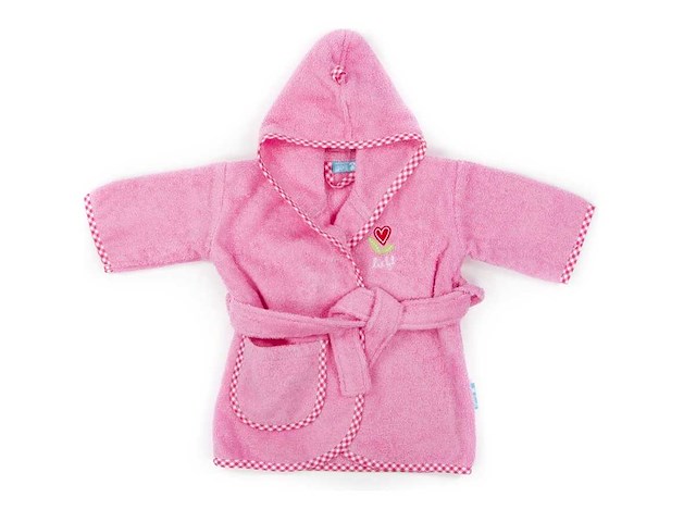 Partij lief badjassen roze (90x) - afbeelding 3 van  4