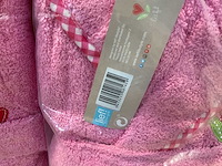 Partij lief badjassen roze (90x) - afbeelding 2 van  4