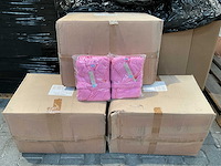 Partij lief badjassen roze (90x) - afbeelding 2 van  4