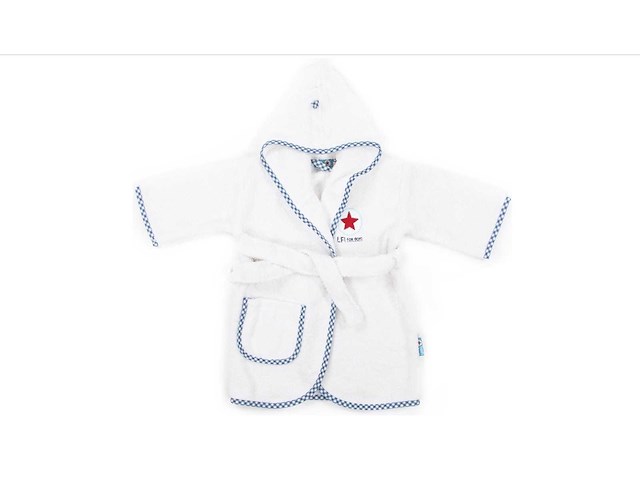 Partij lief badjassen wit (90x) - afbeelding 1 van  4