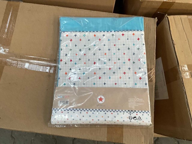 Partij lief dekbedovertrek + 1 kussensloop - blauw (30x) - afbeelding 2 van  5