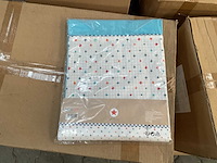 Partij lief dekbedovertrek + 1 kussensloop - blauw (30x) - afbeelding 2 van  5