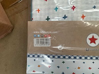 Partij lief dekbedovertrek + 1 kussensloop - blauw (80x) - afbeelding 5 van  5