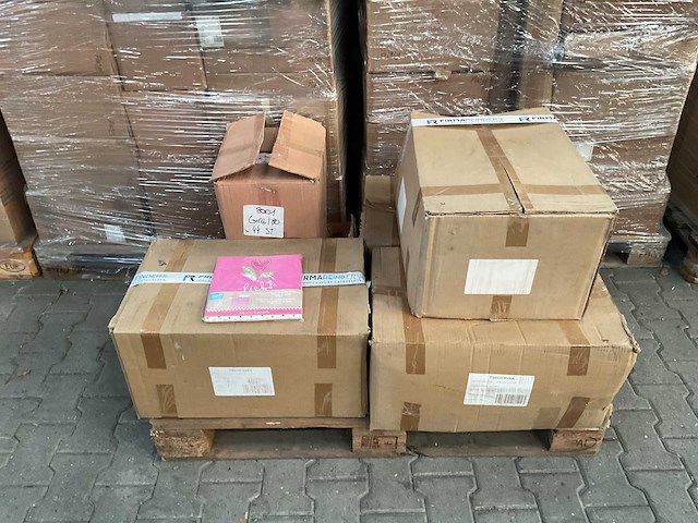 Partij lief dekbedovertrek + 1 kussensloop - roze (20x) - afbeelding 2 van  5