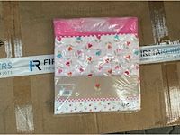 Partij lief dekbedovertrek + 1 kussensloop - roze (50x) - afbeelding 1 van  5