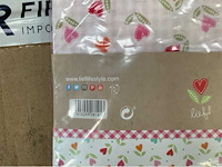 Partij lief dekbedovertrek + 1 kussensloop - roze (50x) - afbeelding 5 van  5