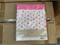 Partij lief dekbedovertrek + 1 kussensloop - roze (55x) - afbeelding 1 van  5