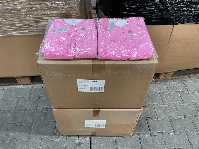 Partij lief slaapzakken roze (50x) - afbeelding 5 van  5