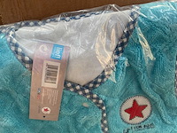 Partij lief slaapzakken turquoise (50x) - afbeelding 4 van  4