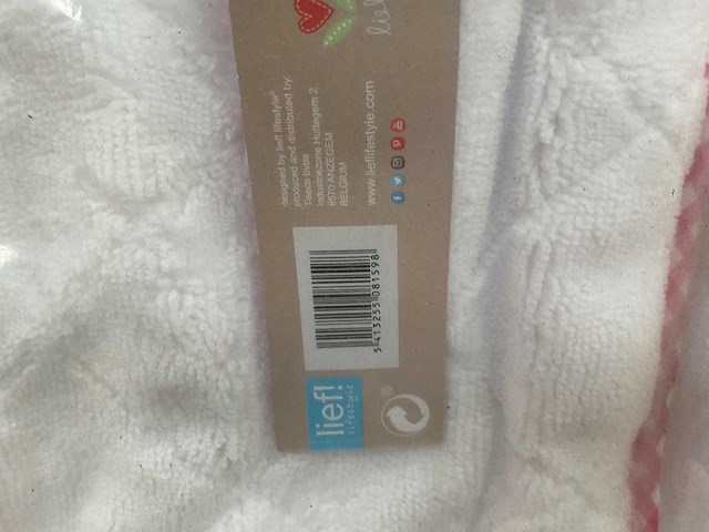 Partij lief slaapzakken wit (50x) - afbeelding 2 van  4