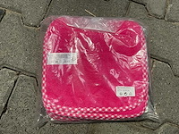 Partij lief spuugdoeken rood (100x) - afbeelding 4 van  4