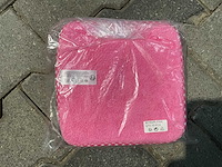 Partij lief spuugdoeken roze (100x) - afbeelding 3 van  4