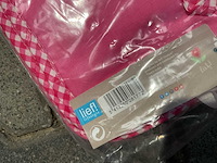 Partij lief spuugdoeken roze (100x) - afbeelding 4 van  4