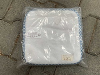 Partij lief spuugdoeken wit (100x) - afbeelding 4 van  4