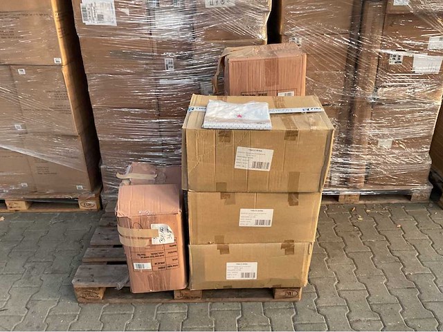 Partij lief wieglaken blauw/wit - 2 stuks (80x) - afbeelding 1 van  4