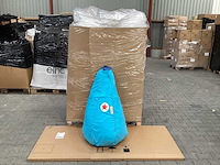 Partij lief zitzak - blauw (10x) - afbeelding 2 van  6