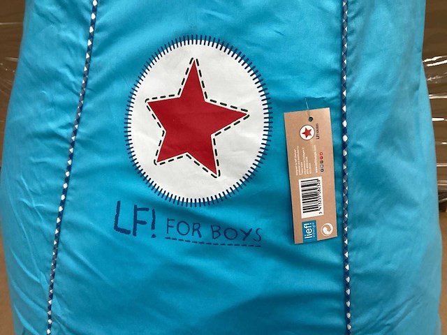 Partij lief zitzak - blauw (10x) - afbeelding 3 van  6