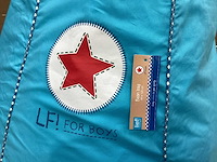 Partij lief zitzak - blauw (10x) - afbeelding 2 van  4