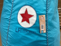 Partij lief zitzak - blauw (10x) - afbeelding 3 van  3