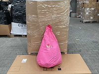 Partij lief zitzak - roze (10x) - afbeelding 1 van  3