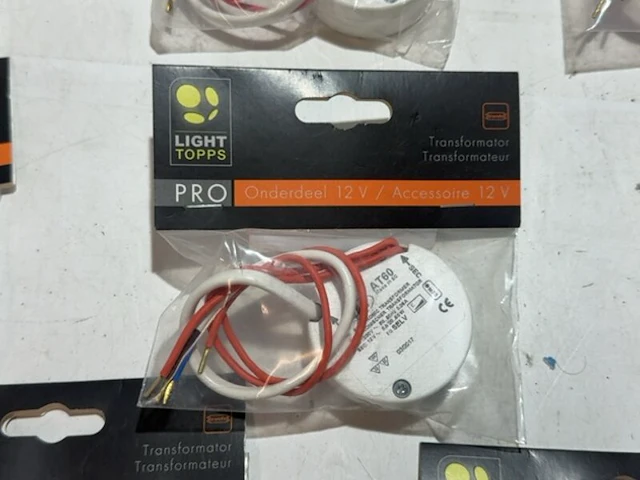 Partij light topps transformatoren elektrisch rond 60va klein - afbeelding 3 van  4