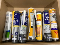 Partij lijm & kit (13x) - afbeelding 1 van  1