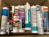 Partij lijm & kit (16x) - afbeelding 1 van  1