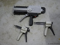 Partij lijmpistolen, diverse merken o.a. corian - afbeelding 1 van  9