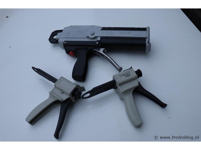 Partij lijmpistolen, diverse merken o.a. corian - afbeelding 4 van  9