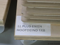 Partij linalite® hout (onderdelen uitvaartkisten), diverse soorten o.a. ll plus eiken/vuren/populier hoofeind & zijkanten - afbeelding 15 van  30