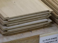 Partij linalite® hout (onderdelen uitvaartkisten), diverse soorten o.a. ll plus eiken/vuren/populier hoofeind & zijkanten - afbeelding 28 van  30