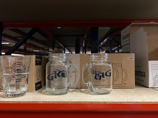 Partij lipton, fuze tea en gig glazen - afbeelding 5 van  6
