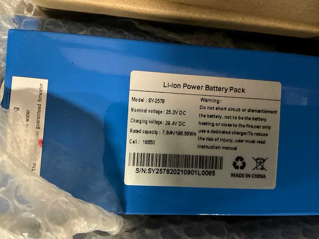 Partij lithium-ion power battery (36x) - afbeelding 8 van  11