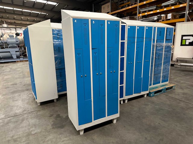 Partij lockerkasten - afbeelding 2 van  5