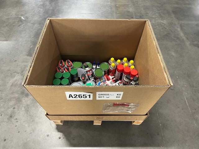 Partij loctite/crc/rust-oleum sprays, vet & reinigers - afbeelding 1 van  9