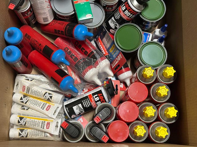 Partij loctite/crc/rust-oleum sprays, vet & reinigers - afbeelding 2 van  9
