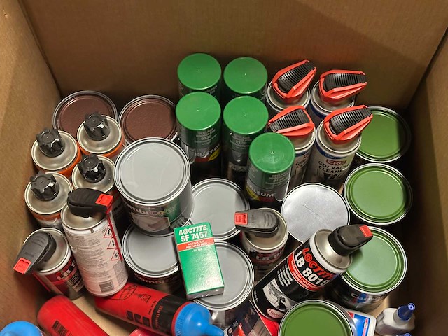 Partij loctite/crc/rust-oleum sprays, vet & reinigers - afbeelding 3 van  9