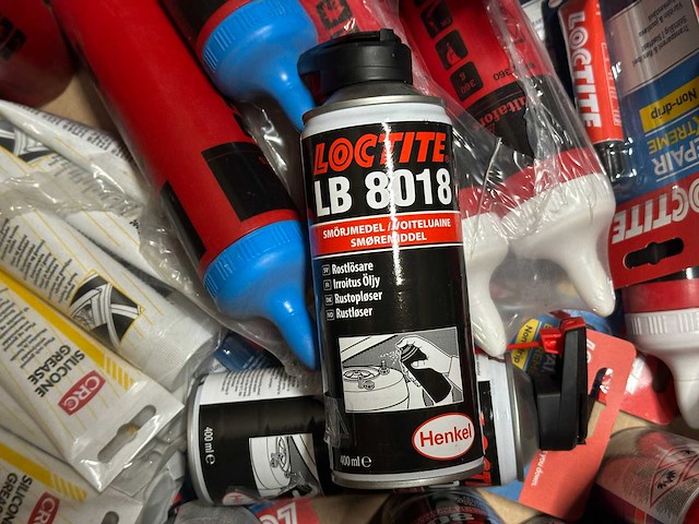 Partij loctite/crc/rust-oleum sprays, vet & reinigers - afbeelding 9 van  9