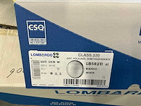 Partij lombardo plafondlampen class 330 white (46x) - afbeelding 2 van  3