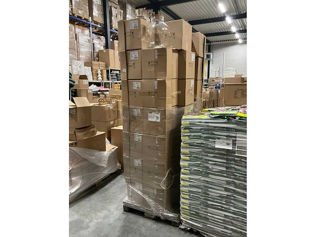 Partij lovely flower bolpotten d13/31 h30cm m/kurk (55x) - afbeelding 2 van  5