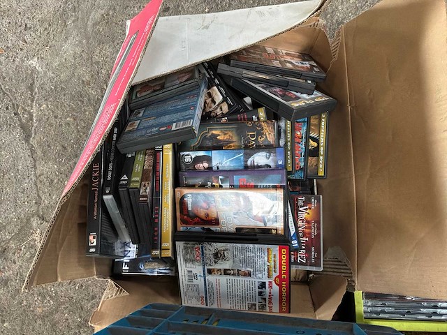 Partij lp’s, dvd’s en cd’s. - afbeelding 2 van  5