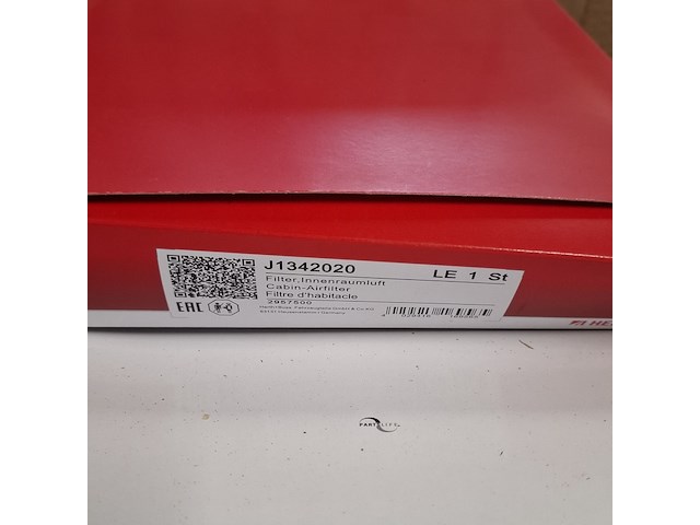 Partij lucht, interieur, brandstof & olie filters, o.a. jakoparts - afbeelding 29 van  56