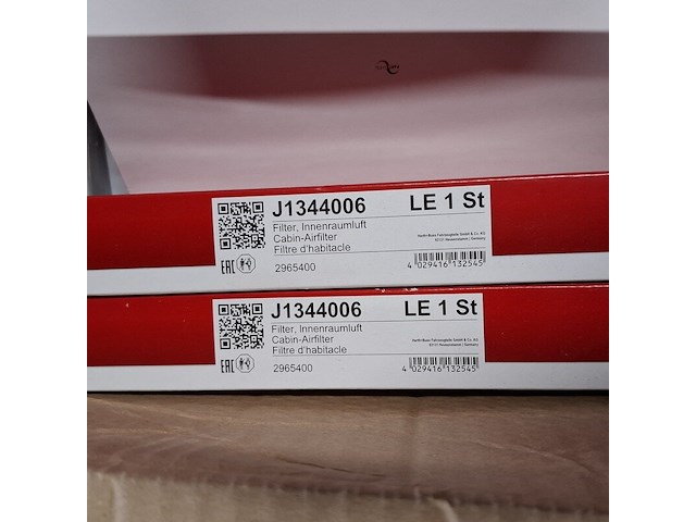 Partij lucht, interieur, brandstof & olie filters, o.a. jakoparts - afbeelding 25 van  56