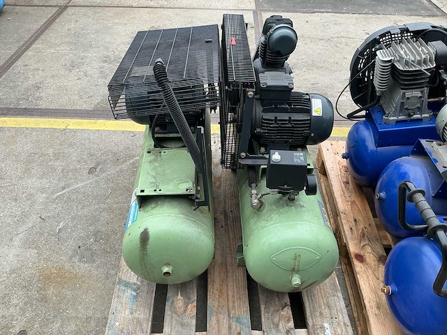 Partij luchtcompressoren - metabo mega 450 - creemers csg 200/60k - afbeelding 3 van  14