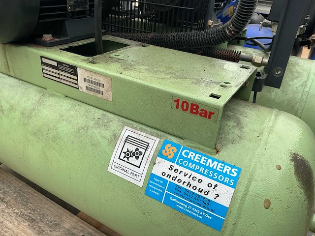 Partij luchtcompressoren - metabo mega 450 - creemers csg 200/60k - afbeelding 8 van  14