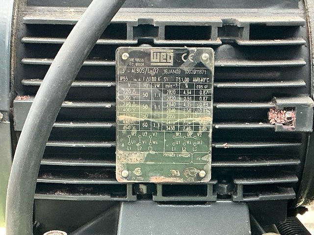 Partij luchtcompressoren - metabo mega 450 - creemers csg 200/60k - afbeelding 10 van  14