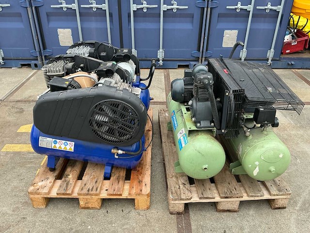 Partij luchtcompressoren - metabo mega 450 - creemers csg 200/60k - afbeelding 11 van  14