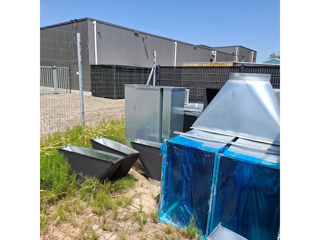 Partij luchtkanaal buismateriaal en toebehoren - afbeelding 5 van  20